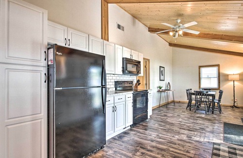 Onamia Cabin | Waterfront Onamia Retreat w/Dock & Fire Pit!