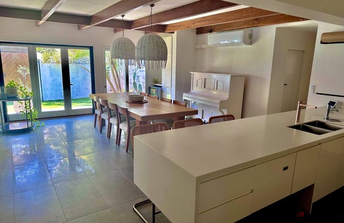 Palm Beach Villa | Waterfront @ Palm Beach pool with slide a tinny canoe & Kayak prime position.