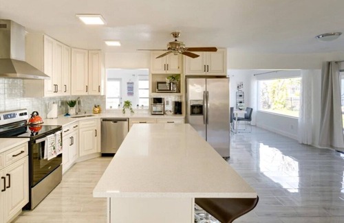 Gulf Cove House | Waterfront Retreat, Heated Pool, Boat Dock & More
