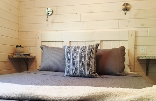 Steele Creek House | Waterfront Two Bedroom Cabin #14 at Long Cove Resort by Redawning