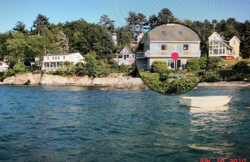 Peaks Island House | Waterfront with private beach.