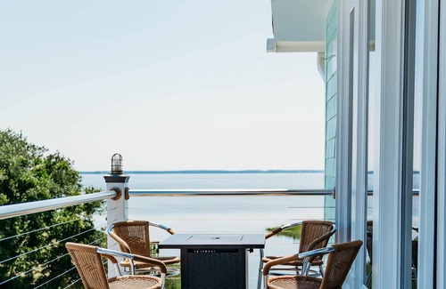 Morehead City Condo | Waterfront with spectacular views, peaceful and private duplex, fishermens dream