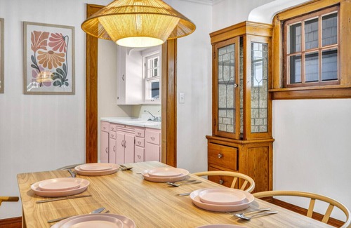 Cleveland House | Welcome to Blush Residence a stylish, pink-themed home in Cleveland!