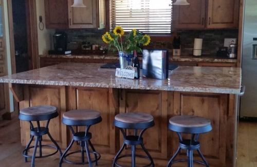West Bishop House | Western Inspired Lodge on Acreage