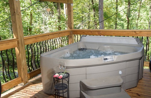 Chalet Village North Cabin | Whispering Waters 1 Bedroom Cabin by RedAwning