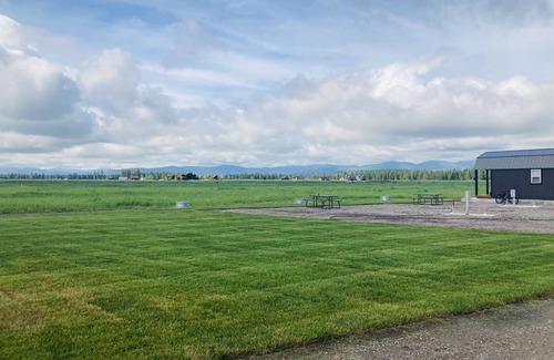 Whitefish RV Rental | Whitefish Farms RV Campsite #2. RV site only.