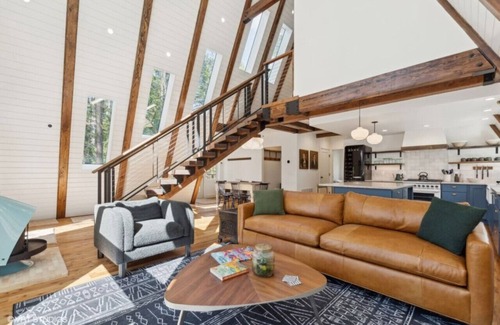 Whitefish Cabin | Whitefish Glacier A-Frame Hideaway