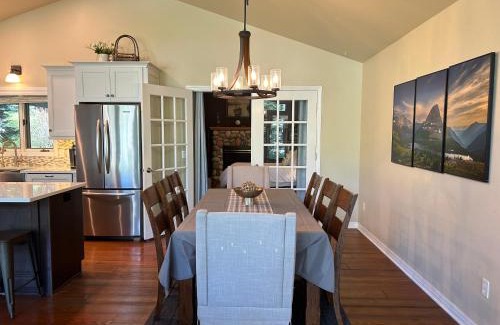 Whitefish House | Whitefish Home, Sleeps 7, Hot Tub, AC