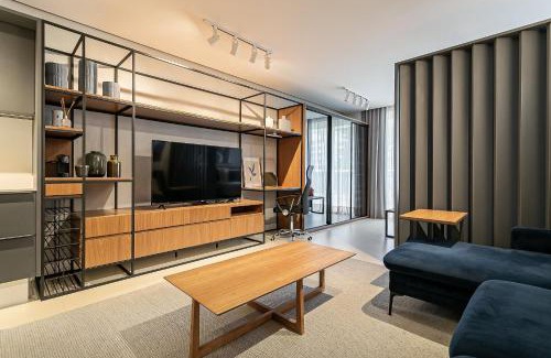 Centro Apartment | WI-FI 300MB | 450m do Shopping | Foodhall #CA69
