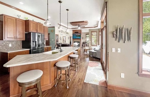 Kiel House | Wilke Lake RetreatnBeautiful home with 180ft tranquil lake frontage