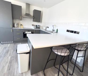 Preston Apartment | Winckley Square Preston City Centre flat with Sky TV
