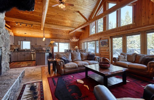 Big Sky Cabin | Winter Stays Available! Ski-in/Ski-out Home with Private Hot Tub and Large Deck!
