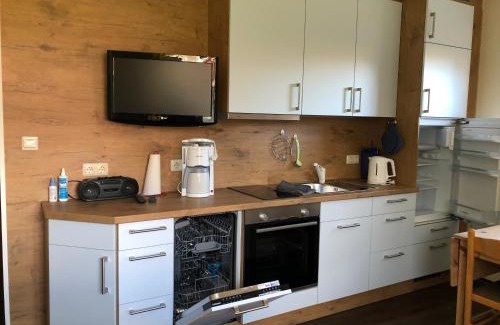 Bensersiel Apartment | Wohnung 1 Haus- Annegrete mit überdachter Terrasse zum Garten