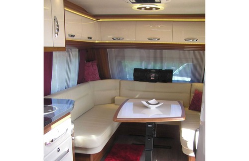 Wolgast Apartment | Wohnwagen Hobby 660 WFU Premium Modell - Wohnwagen