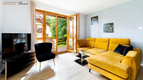 Karpacz Apartment | Wonder Home - Domki górskie z kominkami, bezpłatnym parkingiem i placem zabaw na terenie kompleksu