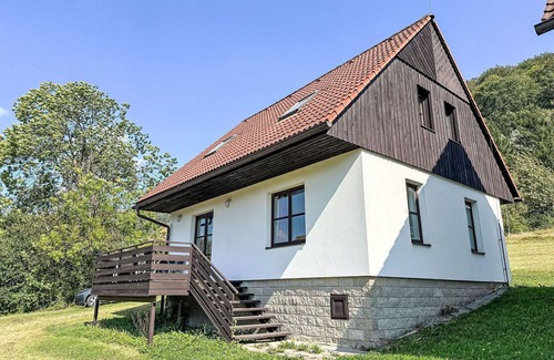 Starkov House | Wonderful private villa for 8 guests with pool, WIFI, TV, patio, pets allowed and panoramic view