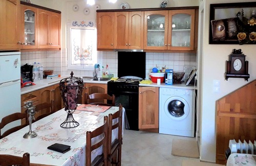 Melikia House | Wonderful 5-6 people maisonette with splendid view of Lefkimmi river in Corfu