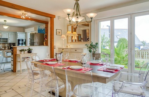 Auray Quiberon Terre Atlantique House | Wonderful private villa for 8 people with private pool, WIFI, TV, terrace and pets allowed