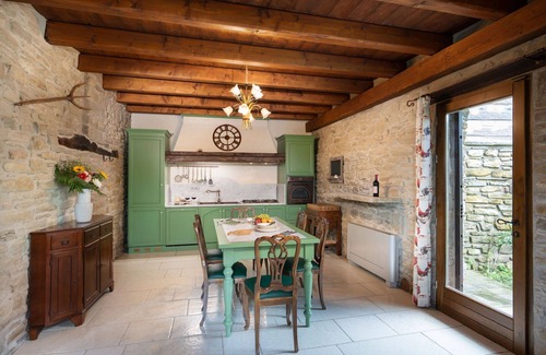 Firenzuola Villa | Wonderful private villa for 18 people with WIFI, A/C, private pool, TV, patio and panoramic view