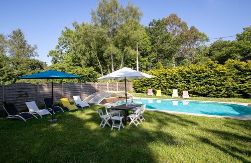 Ploumilliau House | Wonderful private villa for 10 people with private pool, WIFI, TV, terrace and pets allowed