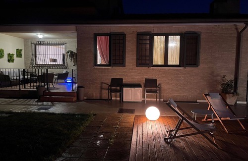 Castelnuovo Villa | Wonderful villa with A/C, hot tub, sauna, WIFI, TV, patio, pets allowed and panoramic view