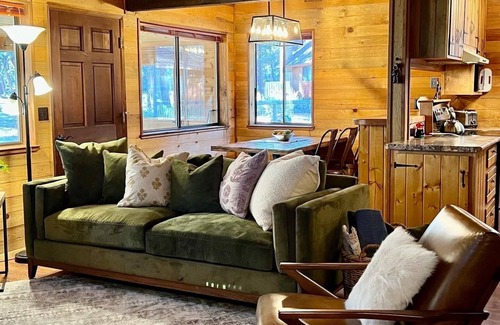 Sisters Cabin | Wooden A-Frame Cabin Nestled in the Tall Pines