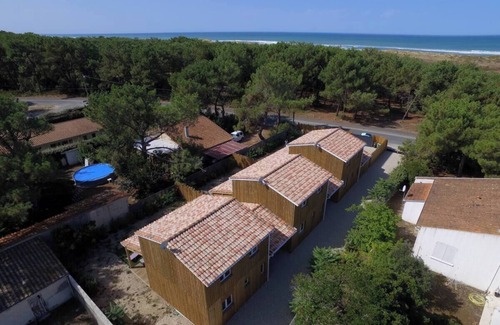 Vendays-Montalivet Ski Chalet | Wooden chalet - 3 min walk from the ocean 🌊☀️