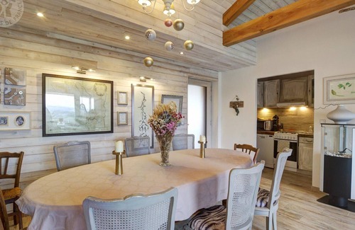 Champoly Cottage | Wooden cottage with natural pool, 3 rooms with private terraces