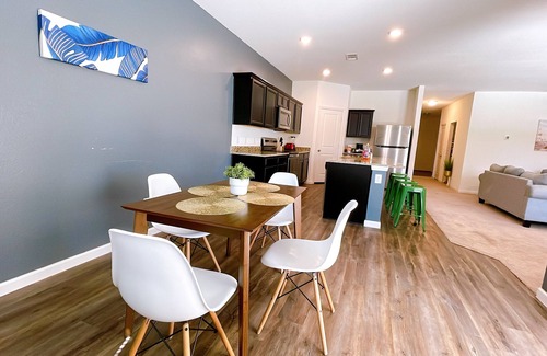 Crowley House | Wow! Newbuilt home with dreamy kitchen. Extended stay.