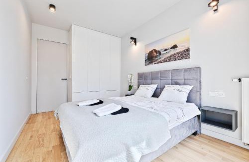 Baluty Apartment | Wygodny apartament przy centrum Manufaktura z parkingiem