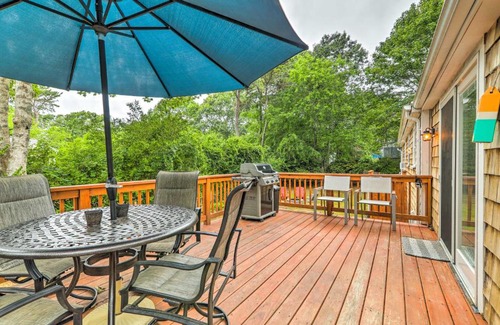 West Yarmouth House | Yarmouth Cottage with Grill and Yard, Walk to Beach