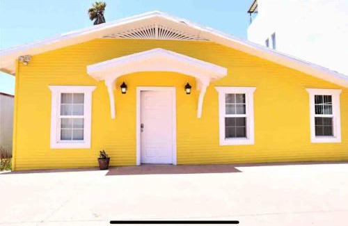 Villas de Rosarito House | Yellow Beachfront Dream Home
