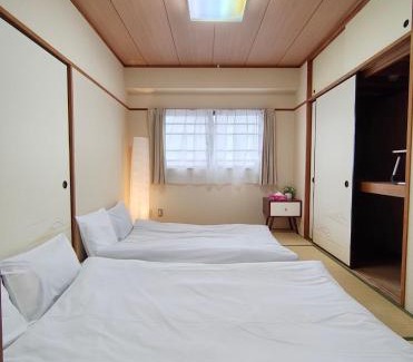 Taito Apartment | YKO Guest house in Akihabara 60 square meters, 3 bedrooms, 1 living rooms elevator, sky tree view