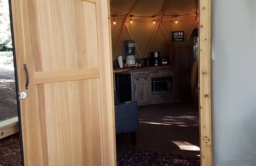 Ashton Creek House | Yogi's Yurt - Miska Haven - Serenity on the Shuswap River in North Okanagan