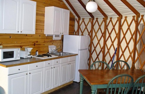 Harden Flat Resort | Yosemite Lakes Wheelchair Accessible Meadow Yurt 16