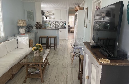 Isle of Palms Cottage | Your Perfect Island Getaway Only 250 Yards from Beach! 1st Floor of Duplex House