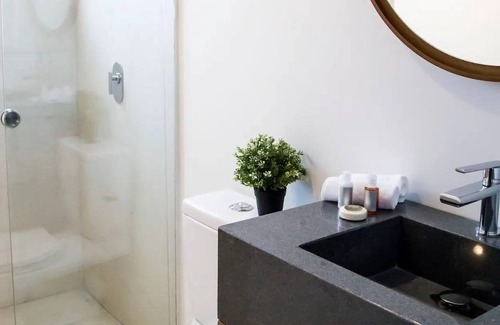 San Miguel Chapultepec Apartment | Zamorana I Modern 1-BR with Cozy Deck in Condesa
