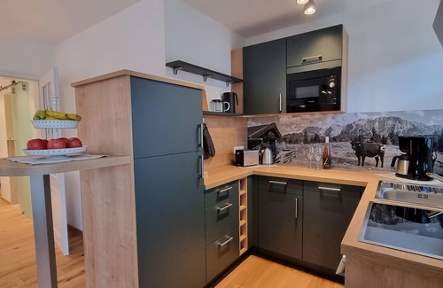 Mittenwald Apartment | "Zentral" - vacation apartment/1 bedroom/shower, WC - Gröbl-Alm, alpine inn/hotel