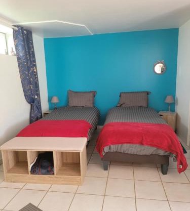 À la campagne, studio pour 1 ou 2 personnes, calme, wifi, jardin, parking