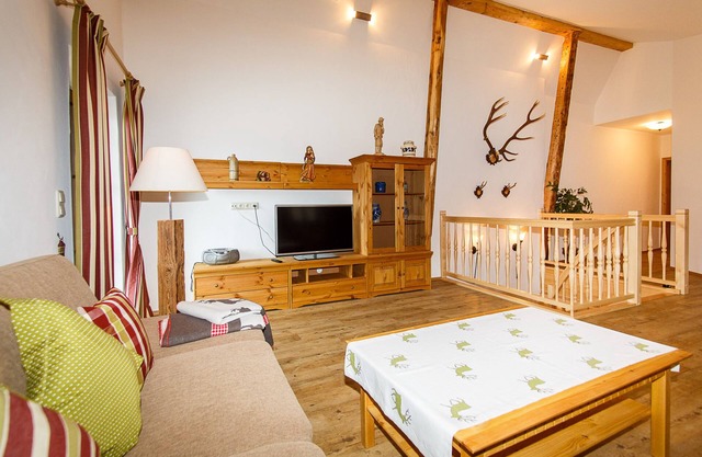 10. vacation apartment Alpenrose, 105sqm, balcony, kitchen, 2 bedrooms, 1 living room