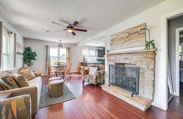11 Mi to Lake: Rural Family Getaway w/Fire Pit!