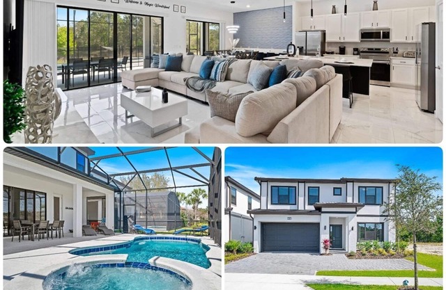 1209-9-B -Mansion themed with pool near Disney