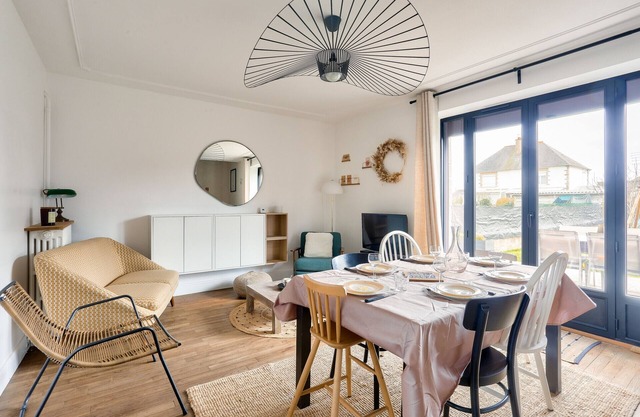 1km Prieuré Beach - Dinard- House for 6