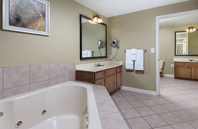 2 Bedroom deluxe suite. Cozy for a couple or spacious enough for a family.