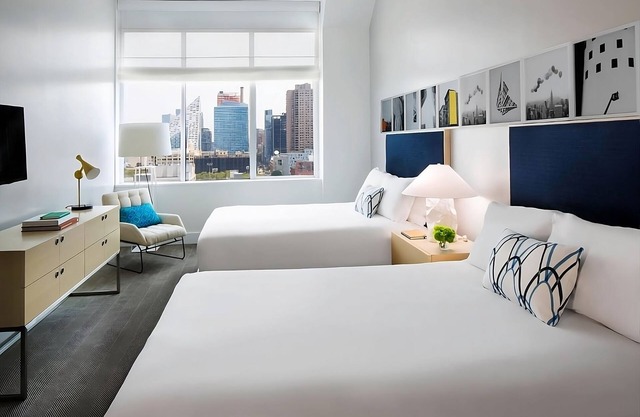 2 Pet-Friendly Two Queen Deluxe Rooms at Ink 48 Hotel!