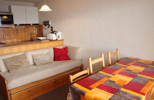2-room apartment, sleeps 6, 250m from slopes in Auris en Oisans