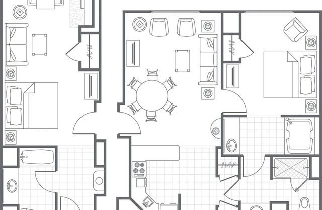 2025 F1 Race Spacious 3 bedroom resort on course