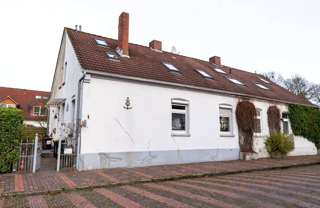 203 Maritimes Ferienhaus am Fuße der KW Brücke - 203 Kleines Kapitänshaus