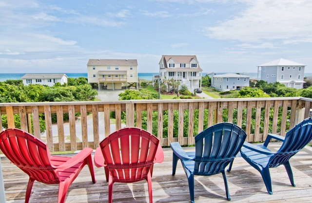 2ND ROW. See/Hear The Ocean. 10% OFF WEEK STAY 8/16-9/6. Dogs stay free