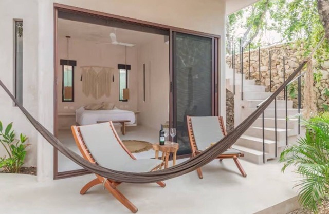 3-bedroom villa in beautiful Tulum with WiFi, AC